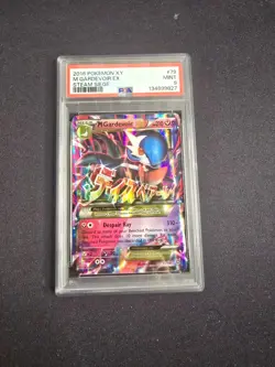 PSA 9 MINT 2016 Pokemon M Gardevoir EX Steam Siege PSA 9 MINT - Image 1