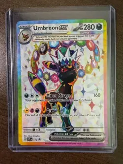 Umbreon EX SV Black Star Promo 176 Pokemon TCG Prismatic Evolutions - Image 1