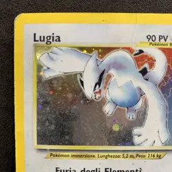 Pokemon Lugia #9/111 - Neo Genesis Unlimited - Ita 🇮🇹 Poor Sporco - Image 2