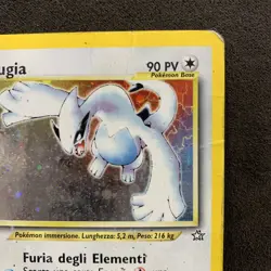 Pokemon Lugia #9/111 - Neo Genesis Unlimited - Ita 🇮🇹 Poor Sporco - Image 3