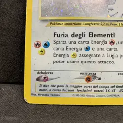 Pokemon Lugia #9/111 - Neo Genesis Unlimited - Ita 🇮🇹 Poor Sporco - Image 4