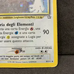 Pokemon Lugia #9/111 - Neo Genesis Unlimited - Ita 🇮🇹 Poor Sporco - Image 5