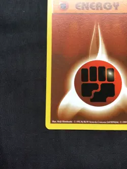 Pokemon Cards: Base Set 1st Edition Common: Fighting Energy 97/102 - Image 5