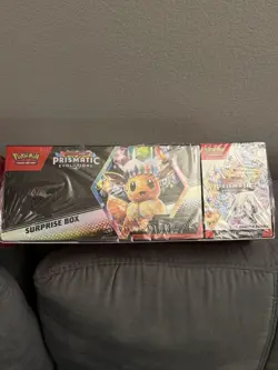 Pokemon Sam's Club Prismatic Evolutions Surprise Box + Booster Bundle (Lot of 2) - Image 4