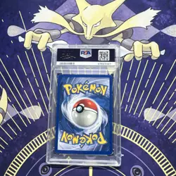 1999 Pokemon Shadowless Base Set Red Cheeks Pikachu 58 PSA 5 - Image 2