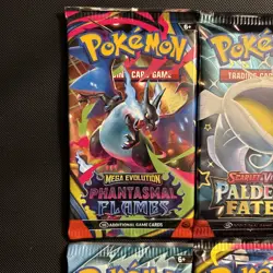 Pokemon TCG Booster Pack Bundle (6 Packs) Factory Sealed - Image 2