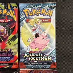Pokemon TCG Variety Booster Pack Bundle (6 Packs) Factory Sealed - Image 4
