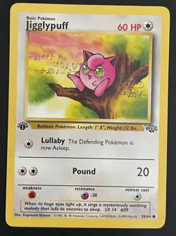 Jigglypuff [1st Edition] #54 Pokemon Jungle - Image 1