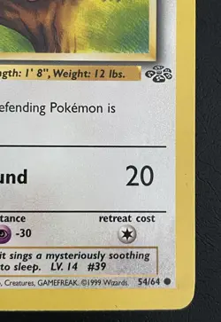Jigglypuff [1st Edition] #54 Pokemon Jungle - Image 3
