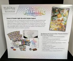 Pokemon TCG Prismatic Evolutions ETB Elite Trainer Box Factory Sealed - Image 2