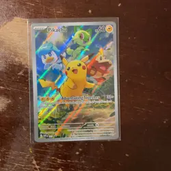 Pokemon TCG Black Star Promo Pikachu #27 SVPen Good Condition - Image 1