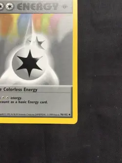 Pokemon Cards: Base Set 1st Edition Uncommon: Double Colorless Energy 96/102 - Image 4