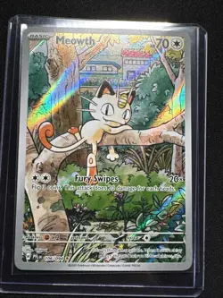 Pokemon TCG - Meowth - Phantasmal Flames - 106/094 - IR - English LP - Image 1