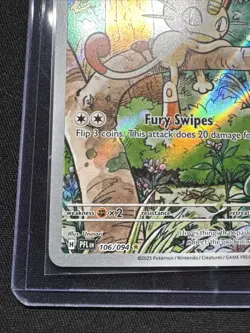 Pokemon TCG - Meowth - Phantasmal Flames - 106/094 - IR - English LP - Image 5