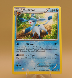 Glaceon | 19/111 | Rare | Regular | Furious Fists | Pokemon | 2014 - Image 1