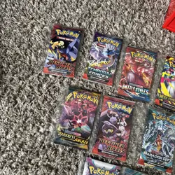 Lot Of 16 Pokemon TCG Packs Mixed Lot Mixed Sets See Pics - Image 3