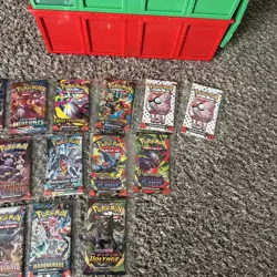 Lot Of 16 Pokemon TCG Packs Mixed Lot Mixed Sets See Pics - Image 5