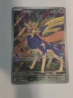 ZACIAN 2025 POKEMON PHANTASMAL FLAMES ILLUSTRATION RARE 100/094 Q3789 - Image 1