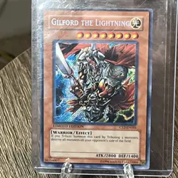 Gilford the Lightning – Limited Edition CT2-EN001 – Ultra Rare – NM –Yu-Gi-Oh! - Image 1