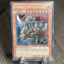 Gilford the Lightning – Limited Edition CT2-EN001 – Ultra Rare – NM –Yu-Gi-Oh! - Image 2