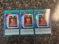 Yugioh 3x Book of Eclipse Playset - DUDE-EN041 - Ultra Rare - NM - Image 1