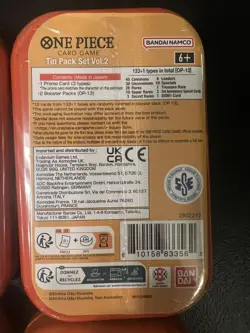 (LOT OF 18) One Piece Card Game 2-Booster Packs 1-Promo Card Tin Set Vol 2 OP13 - Image 3