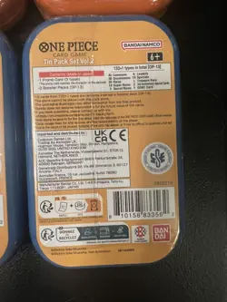 (LOT OF 18) One Piece Card Game 2-Booster Packs 1-Promo Card Tin Set Vol 2 OP13 - Image 4