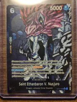 ONE PIECE - CARTE - SAINT ETHANBARON V. NUSJURO AA - OP13-080 - FR - Image 2