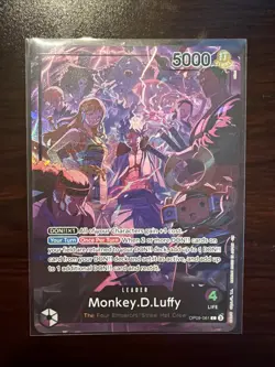 Monkey.D.Luffy (English Version 2nd Anniversary Set) OP09-061 One Piece - Image 1