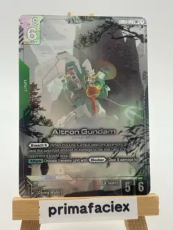 Gundam Card - Altron Gundam - GD03-018 LR+ - Image 1