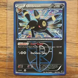 Umbreon 64/116 2013 BW Plasma Freeze Holo Pokemon Card Team Plasma Rare - Image 1