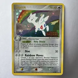 Pokemon TCG Team Rocket Returns Reverse Holo Stamped Card 14/109 Togetic 2004 MP - Image 1