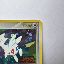 Pokemon TCG Team Rocket Returns Reverse Holo Stamped Card 14/109 Togetic 2004 MP - Image 4