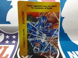 🔥1995 Marvel Overpower CCG Special Character Cards Venom (Symbiotic Snare) - Image 1