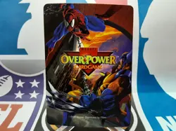 🔥1995 Marvel Overpower CCG Special Character Cards Venom (Symbiotic Snare) - Image 2
