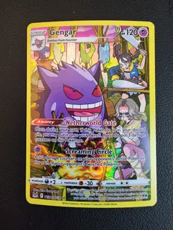 Pokemon Gengar Trainer Gallery Holo Card TCG TG06/TG30 Swsh11: Lost Origin - Image 1