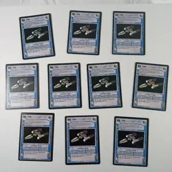 Y-Wing card lot (10 cards) ~ Star Wars CCG Customizeable Card Game Premiere - Image 1
