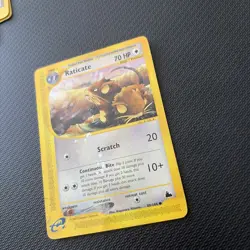 Pokemon Card Skyridge Raticate 89/144 E Series Pokemon TCG - Image 3
