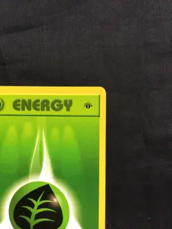 Pokemon Cards: Base Set 1st Edition Common: Grass Energy 99/102 - Image 3
