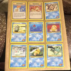 Pokemon TCG Gym Heroes Misty's Lot 9 Cards - Image 1
