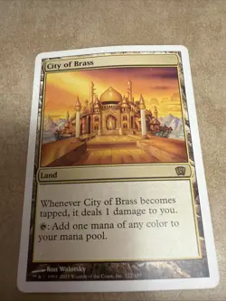City of Brass 8th Edition MTG Regular Card - Image 1