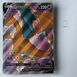 Charizard V SWSH050 Sealed Black Star Promo Pokemon TCG Card (2) - Image 3