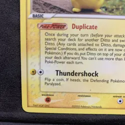 Ditto - 63/113 (Pikachu) 063/113 Common Vintage Pokemon Card Delta Species - Image 4