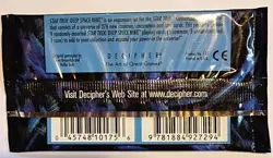 STAR TREK CCG DEEP SPACE NINE, DS9 SEALED BOOSTER PACK OF 9 CARDS - Image 2