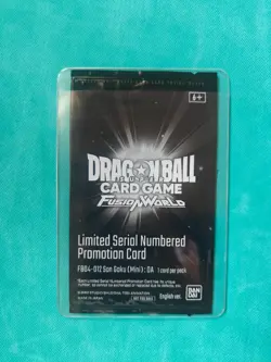 Dragon ball Fusion World Sealed Booster - Son Goku mini DA Serial Card English - Image 1