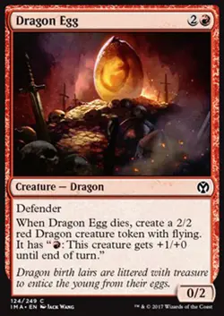 MTG 4x DRAGON EGG EXC - UOVO DI DRAGO - IMA - MAGIC - Image 1