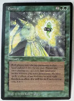 Eureka, Magic the Gathering MTG English Legends, Rare, LP - Image 1