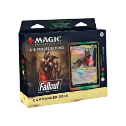 Universes Beyond Fallout Deck Commander Deck Scrappy Survivors eng MTG Magic - Image 1