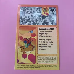 Pokemon TCG 151 Scarlet & Violet Mini Tin Art Cards Dragonite & Vileplum - Image 2