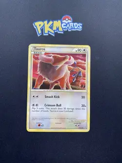 Pokemon TCG Tauros Unleashed 41/95 Regular LP. - Image 1
